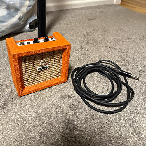 Orange micro crush - micro, solid