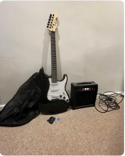 Black solid body - solid-body, right-handed