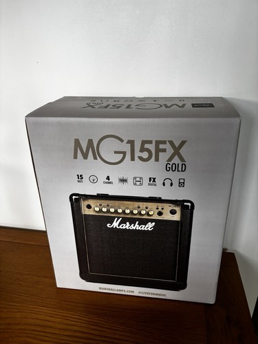 Marshall mg15gfx gold 15w - marshall,