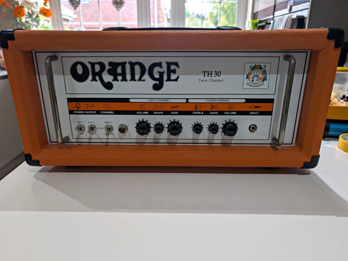 Orange th30 vacuum tube - orange,