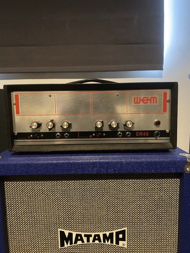 Wem er40 guitar amplifier head - er40,