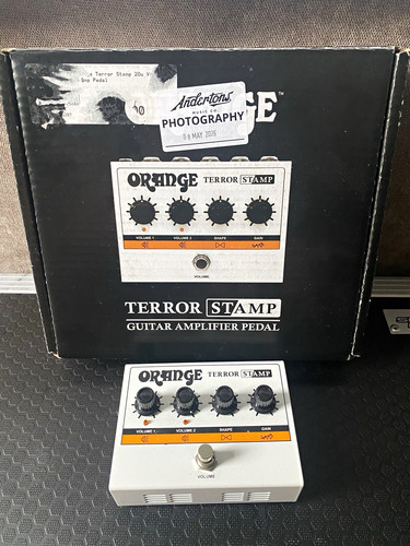 Orange terror stamp - orange,